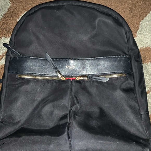denali leather backpack Travel PREMIUM BRASS HARDWARE fishing reels Color:prism black-silver Ari T. Hart Ari